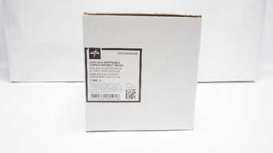Medline SYR103010 3ml Luer Lock Disposable Syringe w/o Ndle - Box of 100
